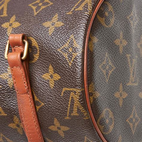 louis vuitton papillon monogram 26 brown canvas shoulder bag